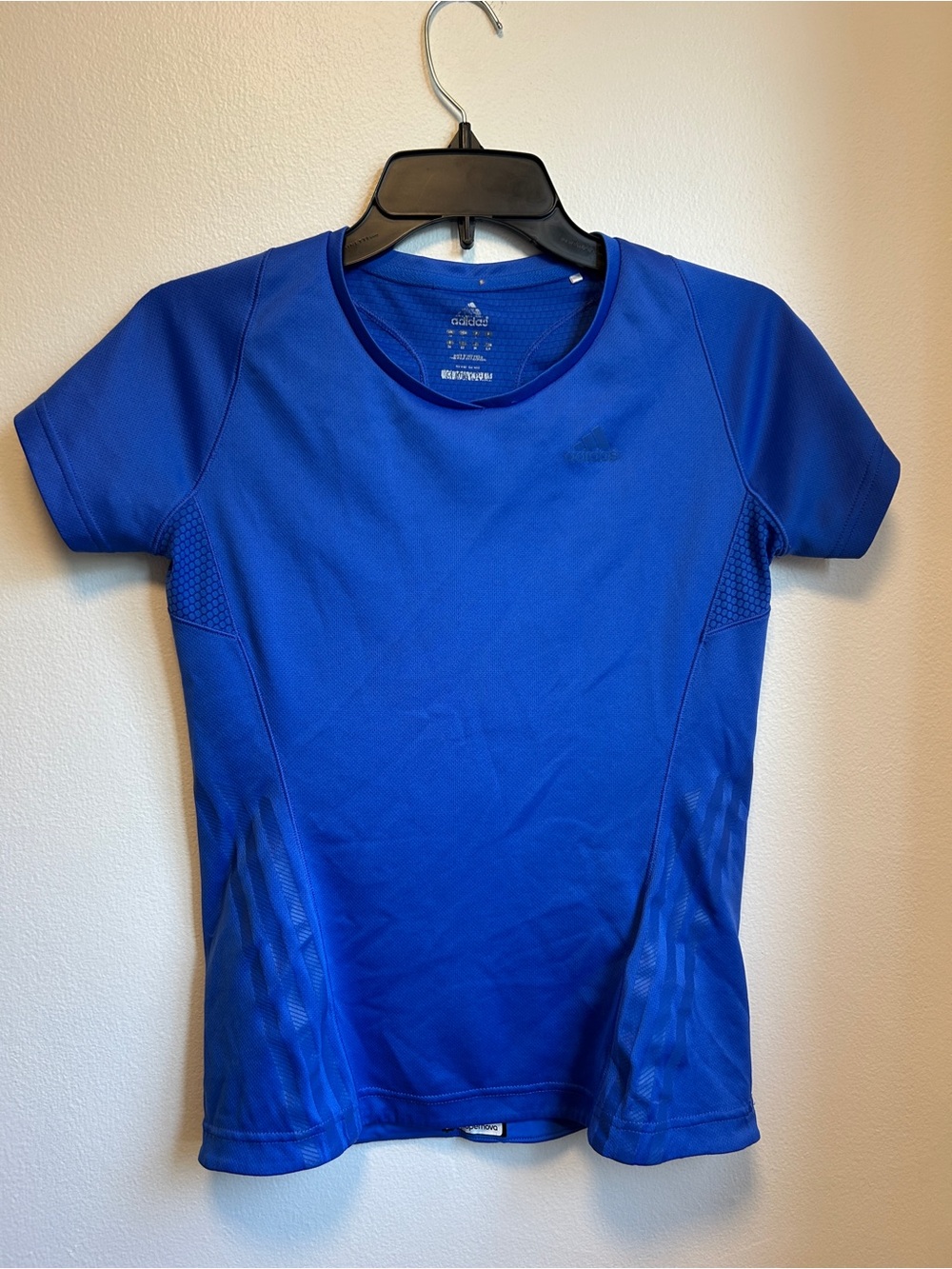 adidas Women’s Royal Blue Short Sleeve Performance Tee